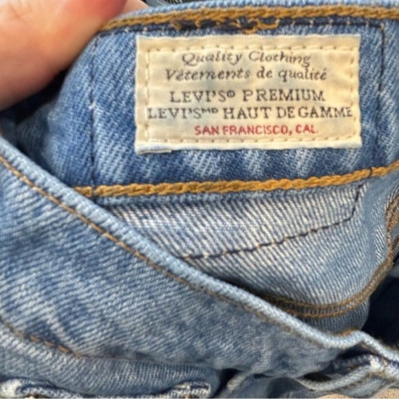 Levi's Balloon Leg Jeans Light Wash 85314-0010 - Picture 7 of 10